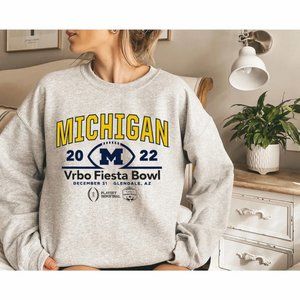 2022 Michigan Fiesta Bowl Michigan Vs TCU College Football Playoff Mi shirt vin